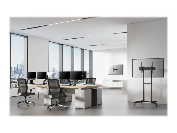 NEOMOUNTS Mobile Floor Stand height adj.