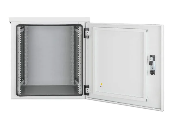 INT IP55 19Zoll Wandverteiler 12 HE grau