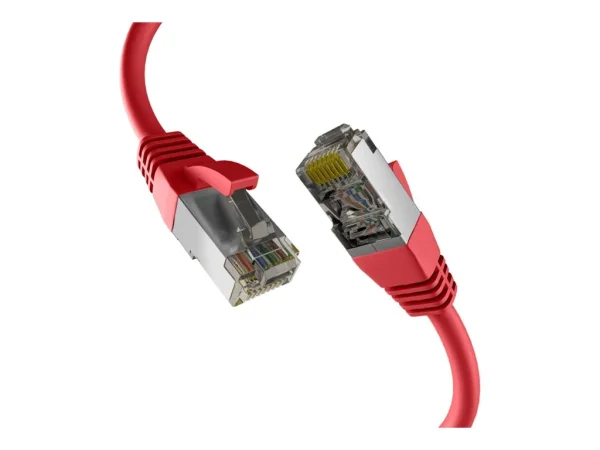 EFB Netzwerkkabel CAT8.1 S/FTP 15m rot