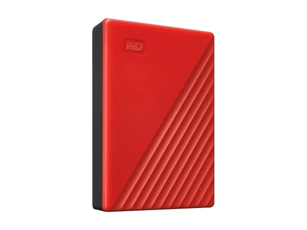 WD My Passport 6TB portable HDD Red