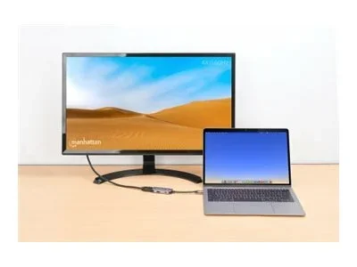 MH 3-in-1 Dock HDMI USB-A USB-C PD 4K60