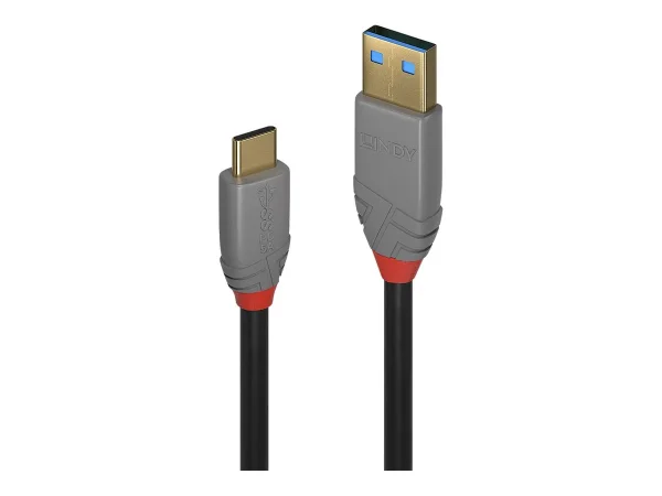 LINDY 3m USB 3.2 Typ A an C Kabel 5A PD