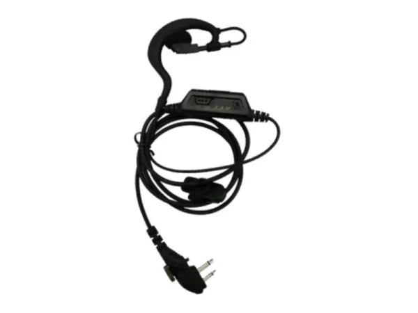 HYTERA C-Haken-Ohrhörer mit Inline-Mikro