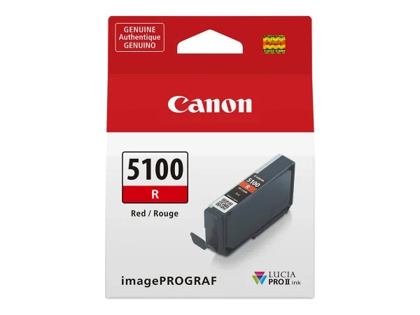 CANON PFI-5100 SERIES Red ink tank