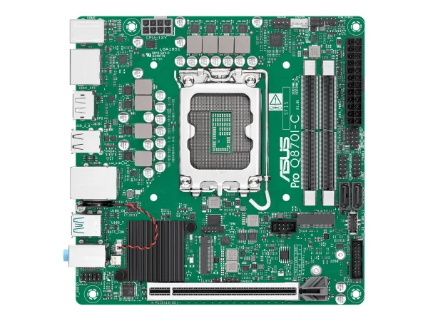 ASUS Q870 LGA1851 Mini-ITX MB 2xDDR5