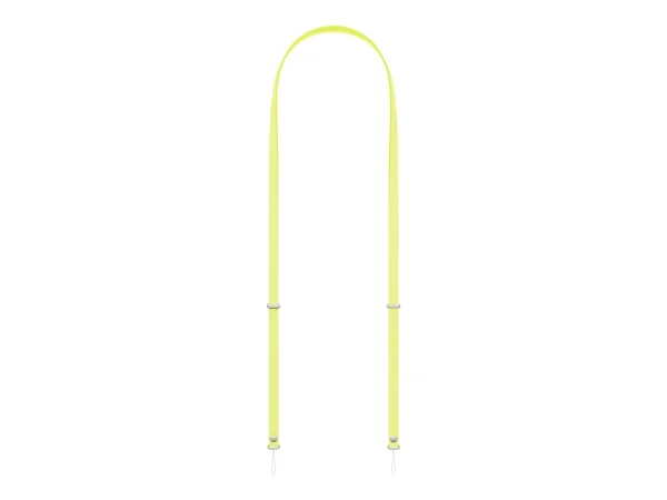 APPLE CROSSBODY STRAP NEON YELLOW