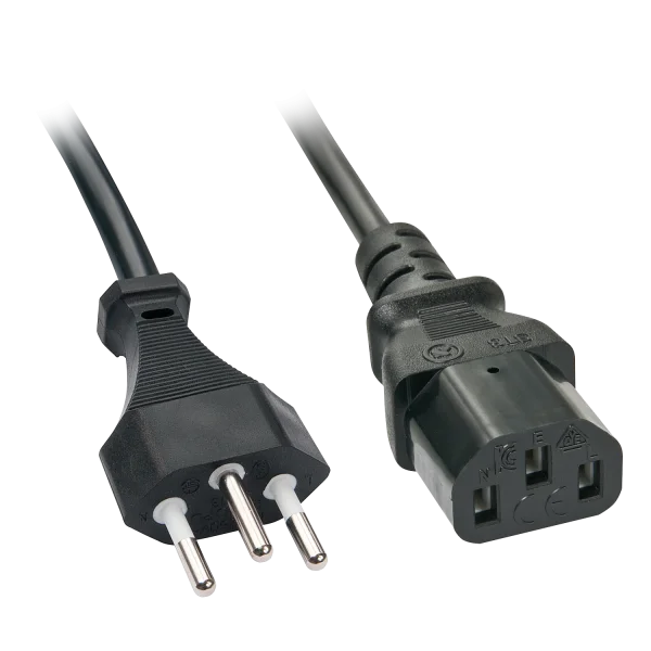0.7m Netzkabel CH an C13