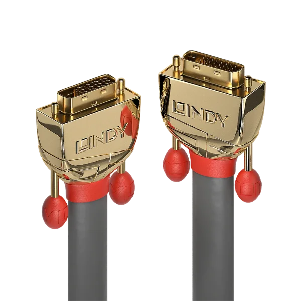 20m DVI-D Dual Link Kabel, Gold Line