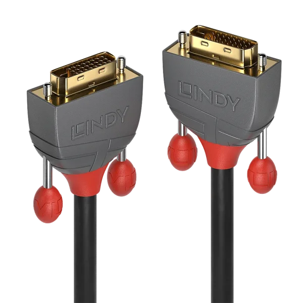 3m DVI-D Dual Link Kabel, Anthra Line