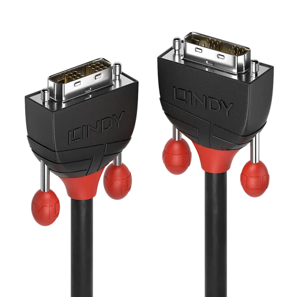 5m DVI-D Single Link Kabel, Black Line