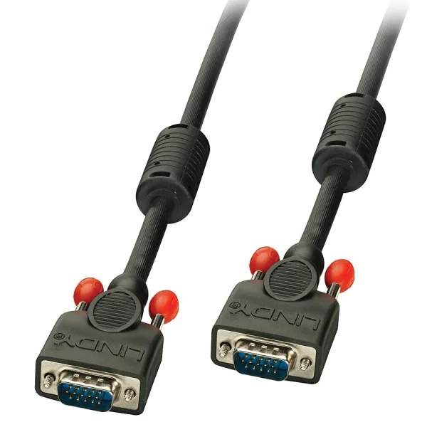 VGA Kabel M/M, schwarz 20m