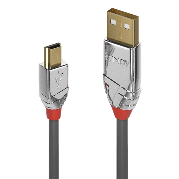 1m USB 2.0 Typ A an Mini-B Kabel, Cromo Line