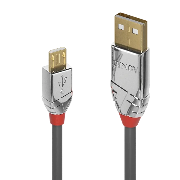 1m USB 2.0 Typ A an Micro-B Kabel, Cromo Line