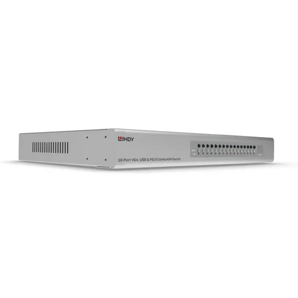 16 Port VGA & USB KVM Switch Combo
