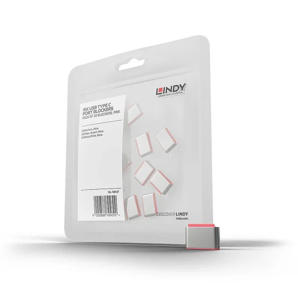 USB C Port Schloss, 10 Stück, Pink
