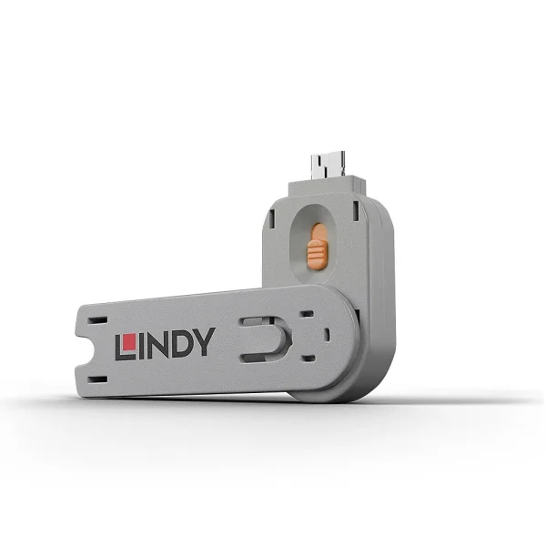 Schlüssel für USB A Port Schloss, Orange