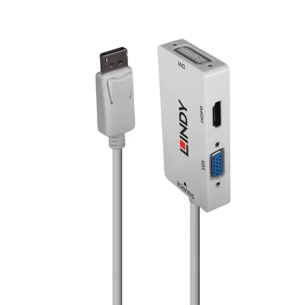 DisplayPort 1.2 auf HDMI, DVI & VGA Aktiv-Konverter