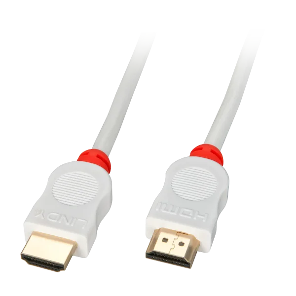 HDMI High Speed Kabel weiß 3m