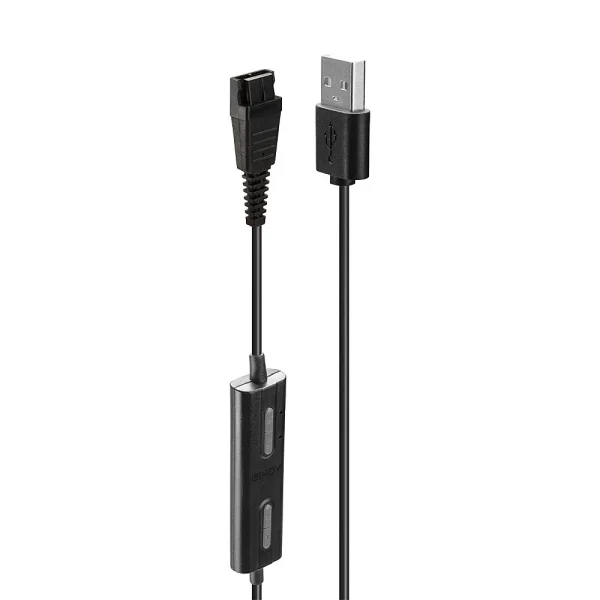 USB Headset Adapter Typ A auf Schnellkupplung (Jabra)