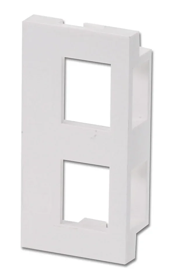 Snap-In-Modul für 2x Keystone für Wanddosen (4 Stück)