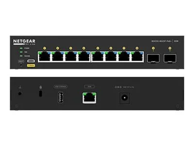 M4250 Desktop-Switch 8x 1G PoE+ 220 W und 2x SFP+ M4250-8G2XF-PoE+