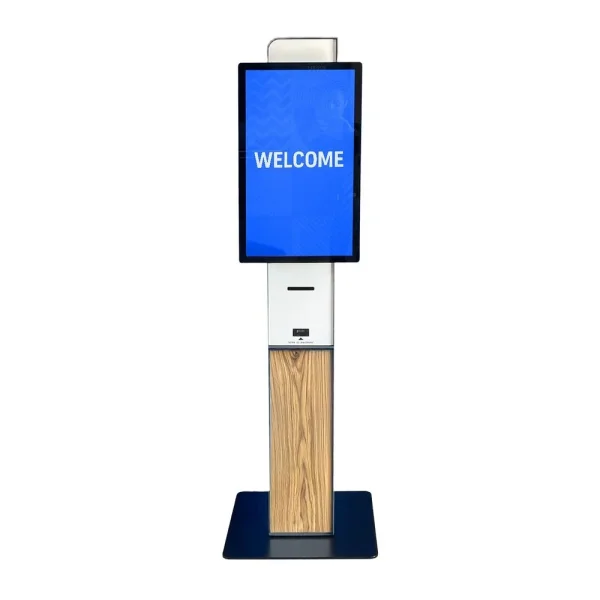 Basic Kiosk-System für mittig montierte Displays