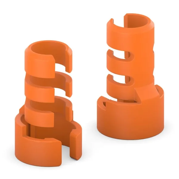 Satz mit 100 Stück – Zugentlastungen für FlexInstall-Serie – orange