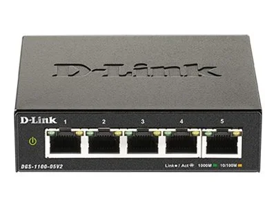 D-Link Switch DGS-1100-05V2 5xGBit Managed