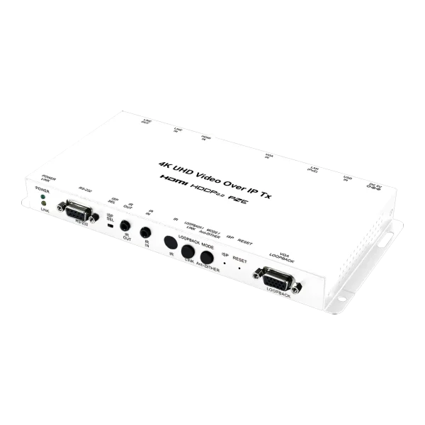 HDMI/VGA over IP Transmitter with USB/KVM Extension