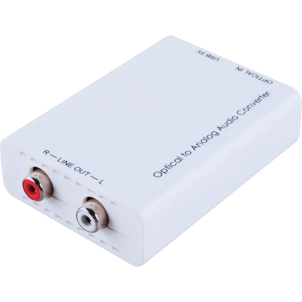 Optical to Analog Audio Converter