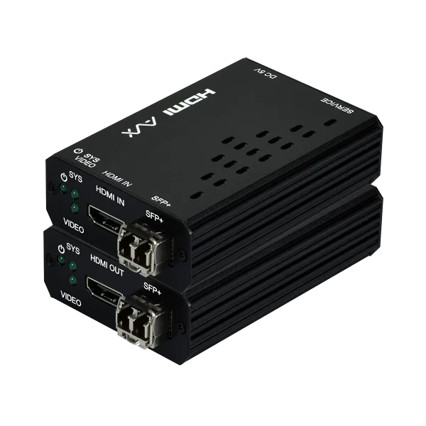 UHD+ HDMI AV over Fiber Extender (4K@60 444 up to 30KM)