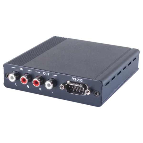 Analog Stereo Audio and RS-232 over CAT5e/6/7 Extender