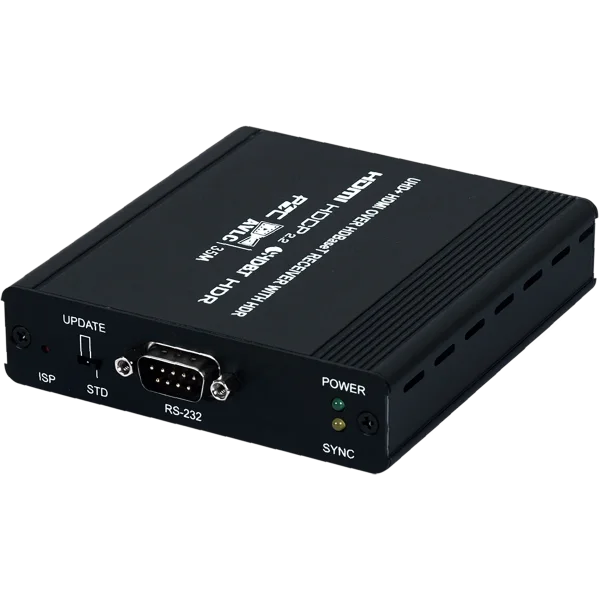 4K UHD+ HDMI over HDBaseT Receiver with Bidirectional 24V PoC