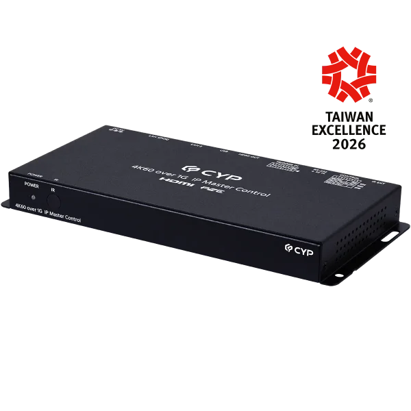 4K60 over 1G IP Master Control