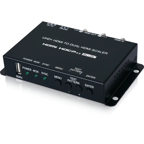 UHD+  HDMI to Dual HDMI Scaler