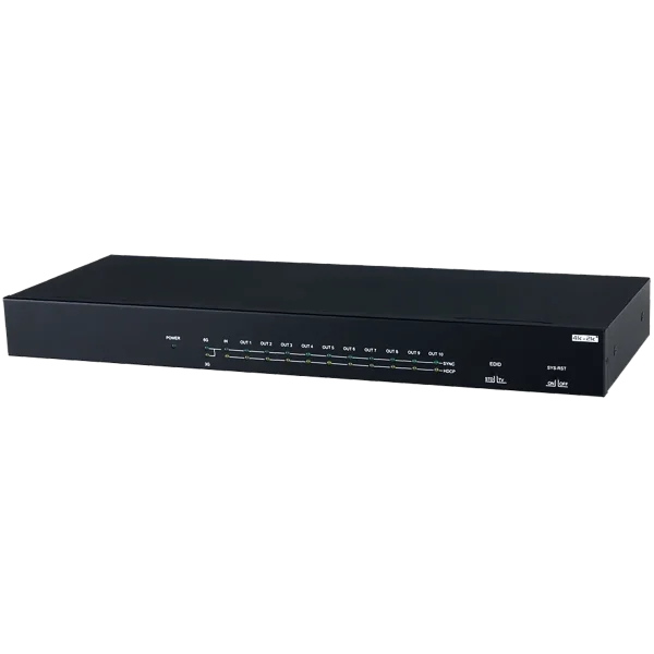 1 by 10 6G HDMI Splitter