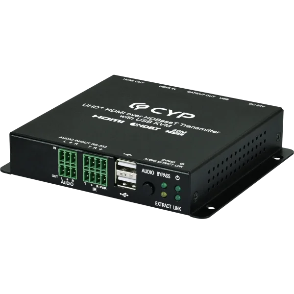 UHD+ HDMI over HDBaseT Transmitter with USB KVM (4K@60 444 up to 40M)