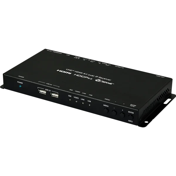 UHD+ HDMI AV over IP Receiver