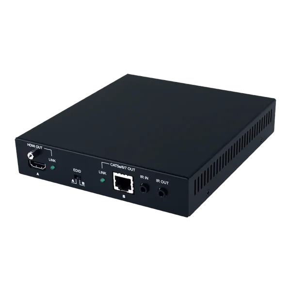 1 by 2 CAT5e/6/7 over HDMI & CAT5e/6/7 with IR Splitter
