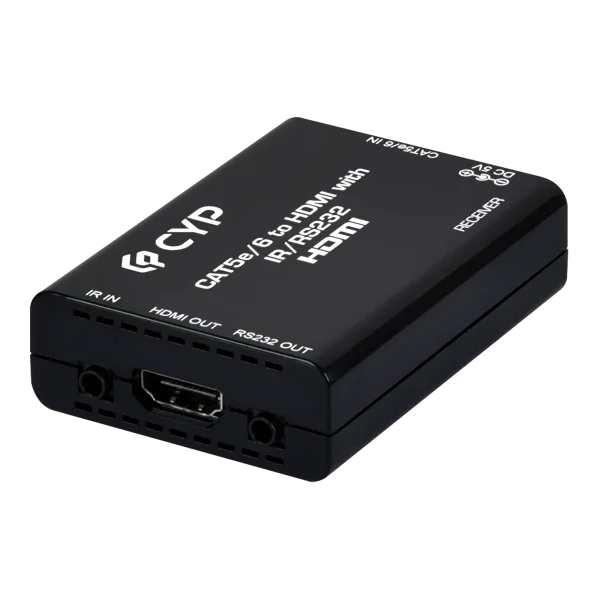 CAT5e/6 to HDMI with IR/RS232 (4K@60 420 up to 40M)