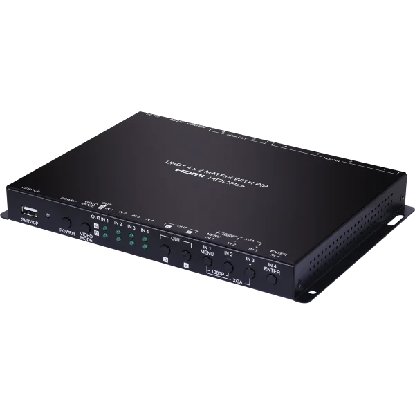 UHD+ 4 x 2 HDMI Matrix with PiP