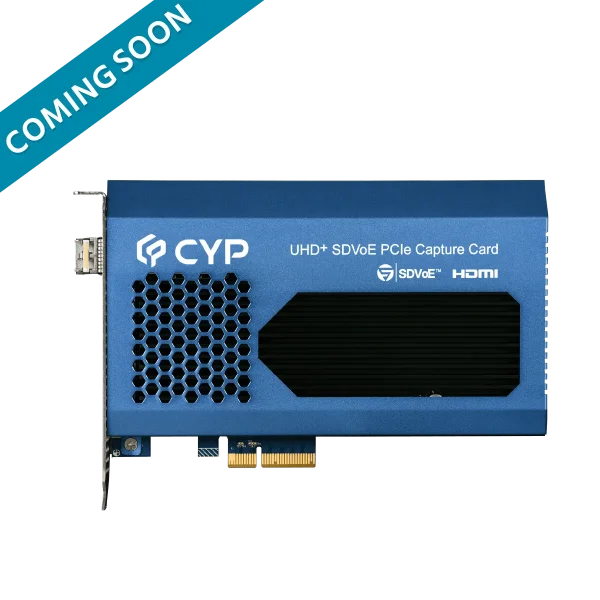4K60 AV over IP Fiber Receiver & HDMI to PCIe Capture Card