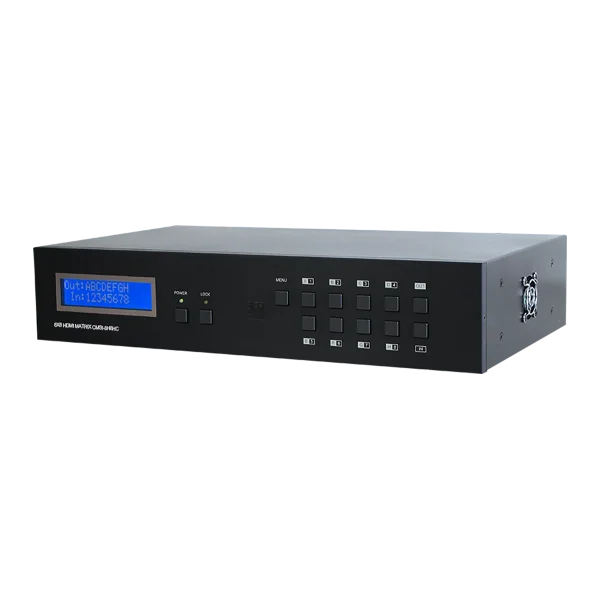 8×8 HDMI Matrix with Simultaneous Dual CAT6 and HDMI Outputs