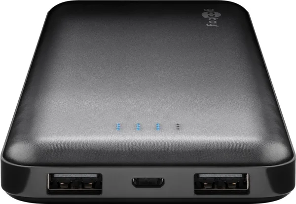 Goobay Slimline Power-Bank  10.000mAh black