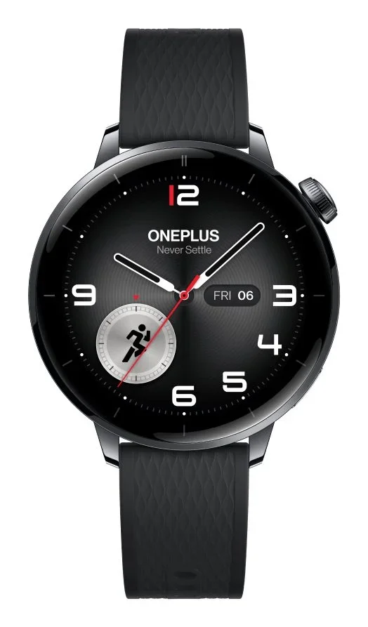 OnePlus Watch 3 Smartwatch 43mm black steel