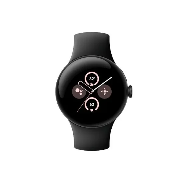 Google Pixel Watch 2 matte black aluminum 41mm obsidian active band