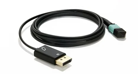 CT Serie - 18Gbps DP Universal Glasfaser Receiver für CT-UFO Extender Set, 0,8m