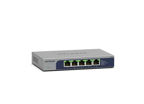 Netgear 5Port Switch 10/100/1000 MS105  Fanless, Wandmontage