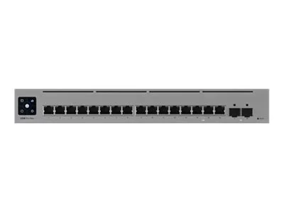 Ubiquiti Switch UniFi 12xRJ45 GBit/4xRJ45 2.5G/2xSFP+ Managed Max optional 19" Rack-Mountable, 1,3" Touchscreen