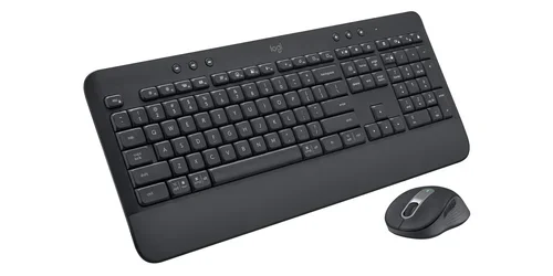 Logitech Desktop MK650 Signature BOLT [US] black BT Mouse: Signature M650 for Busi. (400–4000 DPI)